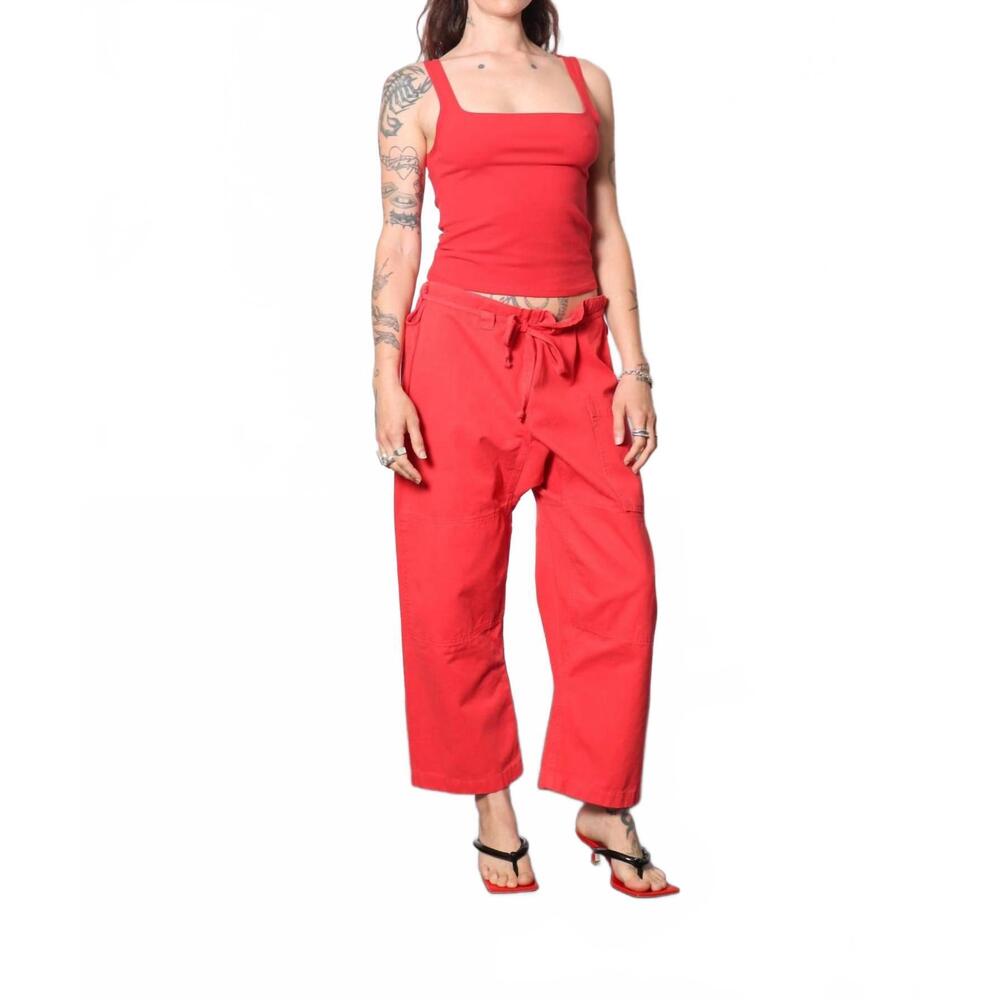NEW GIL RODRIGUEZ matisse scooped tank top in tomate